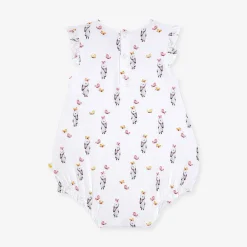 Posh Peanut Cap Sleeve Ruffled Bubble Romper Store