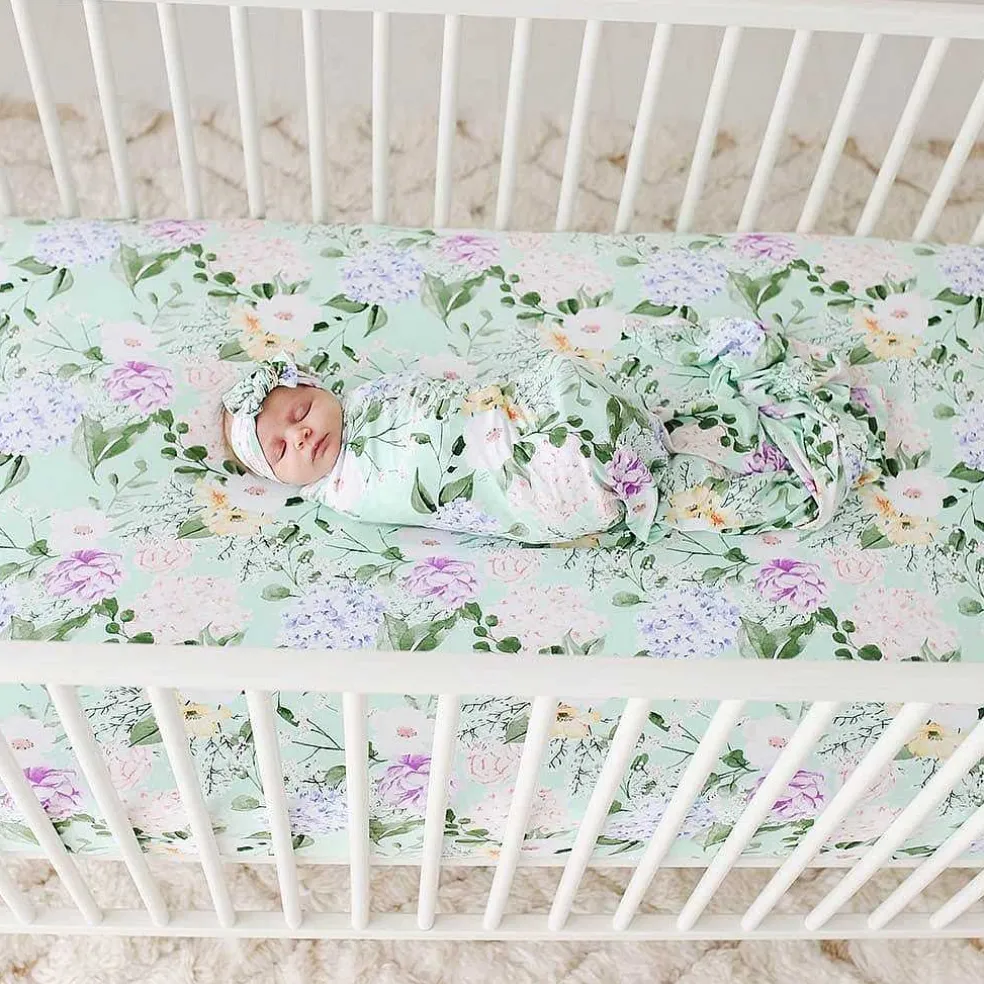 Posh Peanut Crib Sheet New