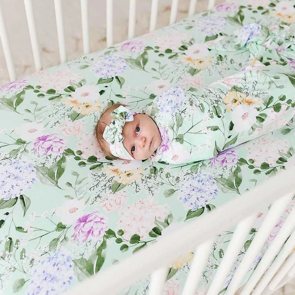 Posh Peanut Crib Sheet New