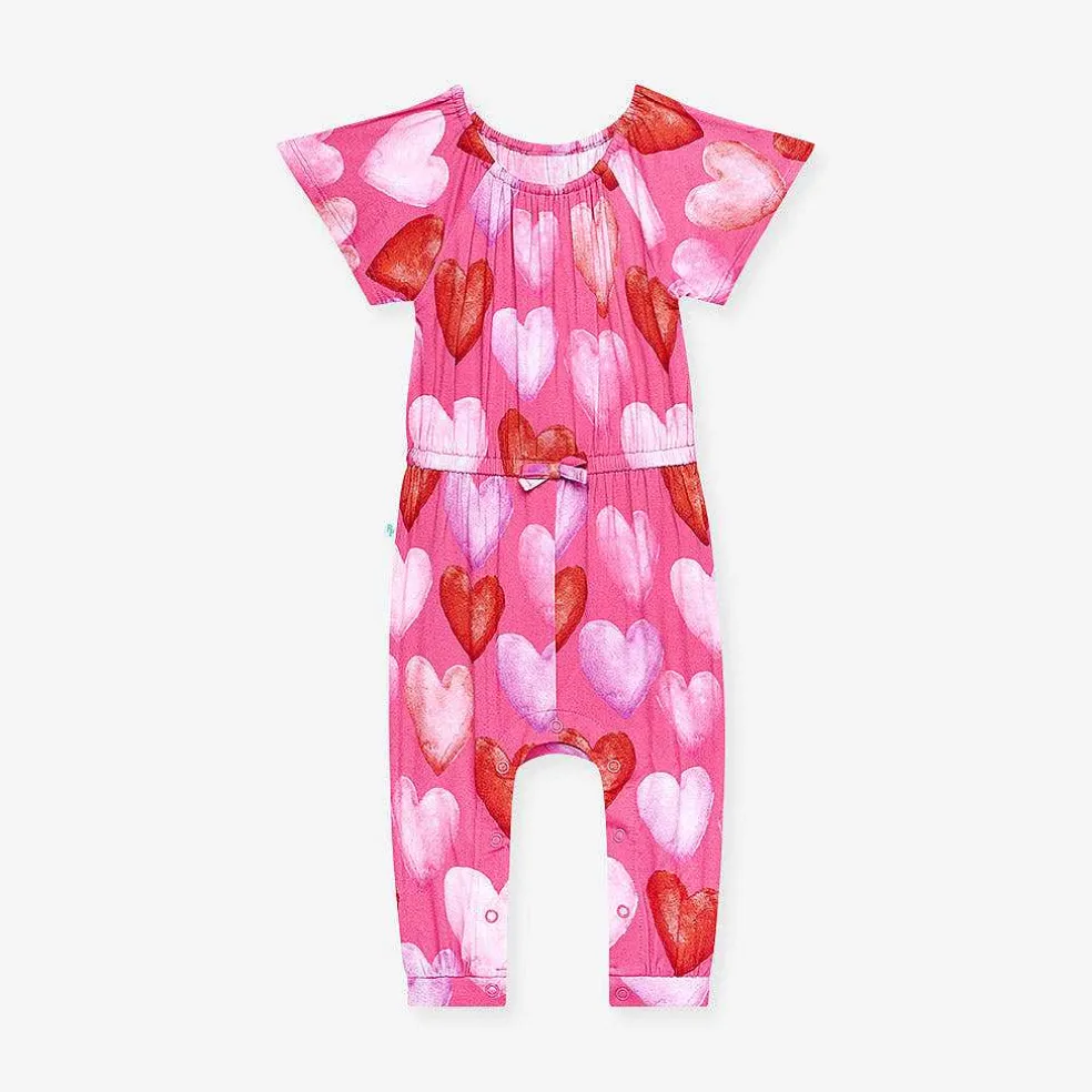 Posh Peanut Flutter Jumpsuit Best