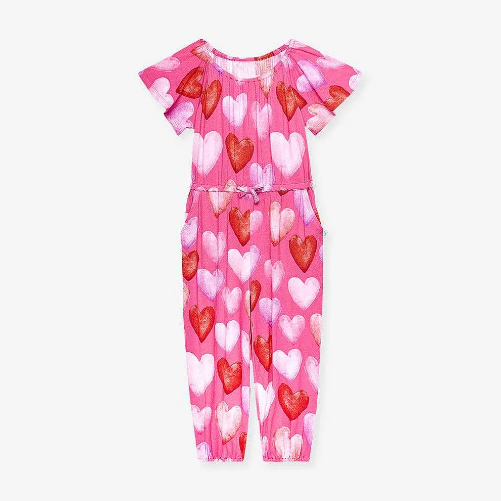 Posh Peanut Flutter Jumpsuit Best