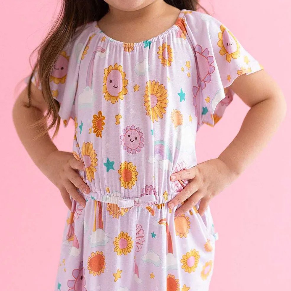 Posh Peanut Flutter Jumpsuit Cheap