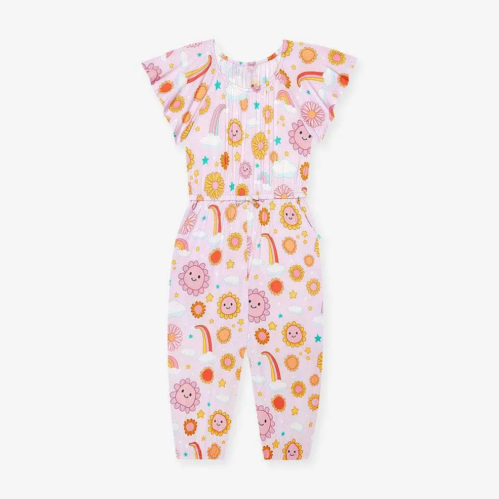 Posh Peanut Flutter Jumpsuit Cheap