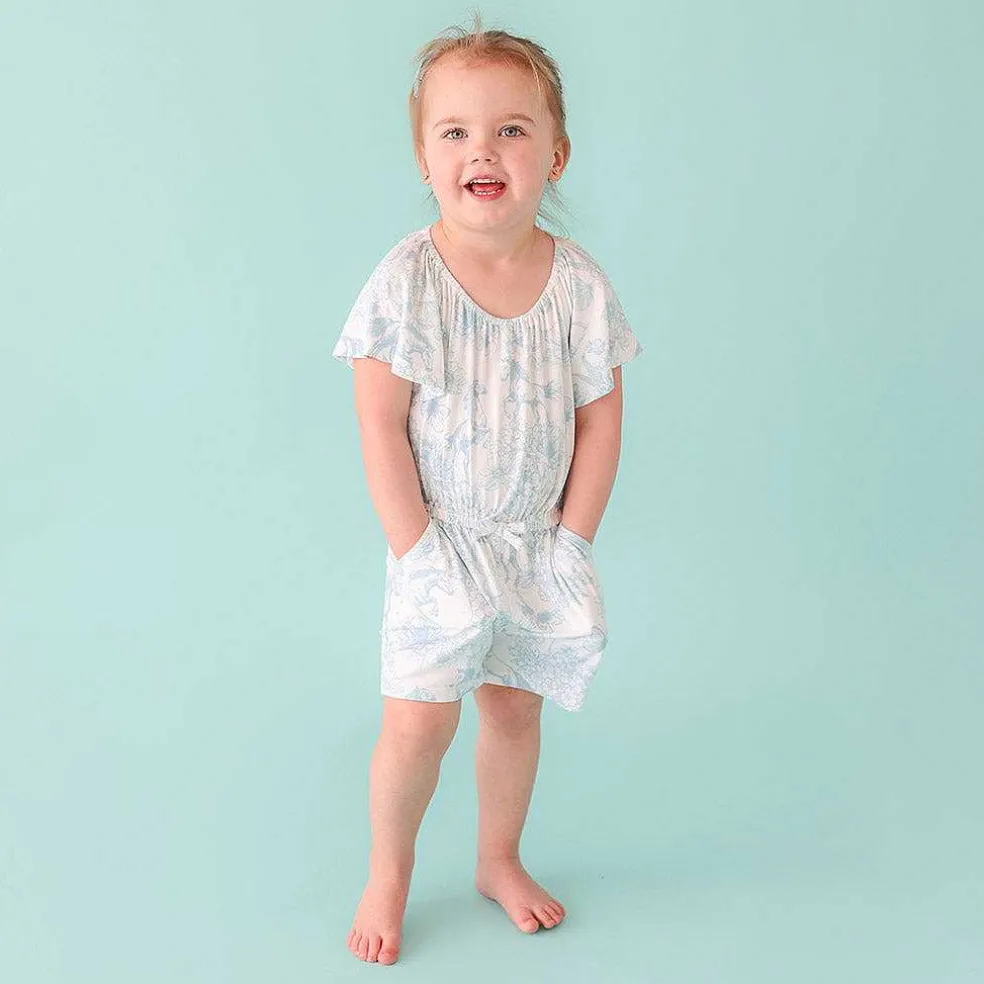 Posh Peanut Flutter Jumpsuit New