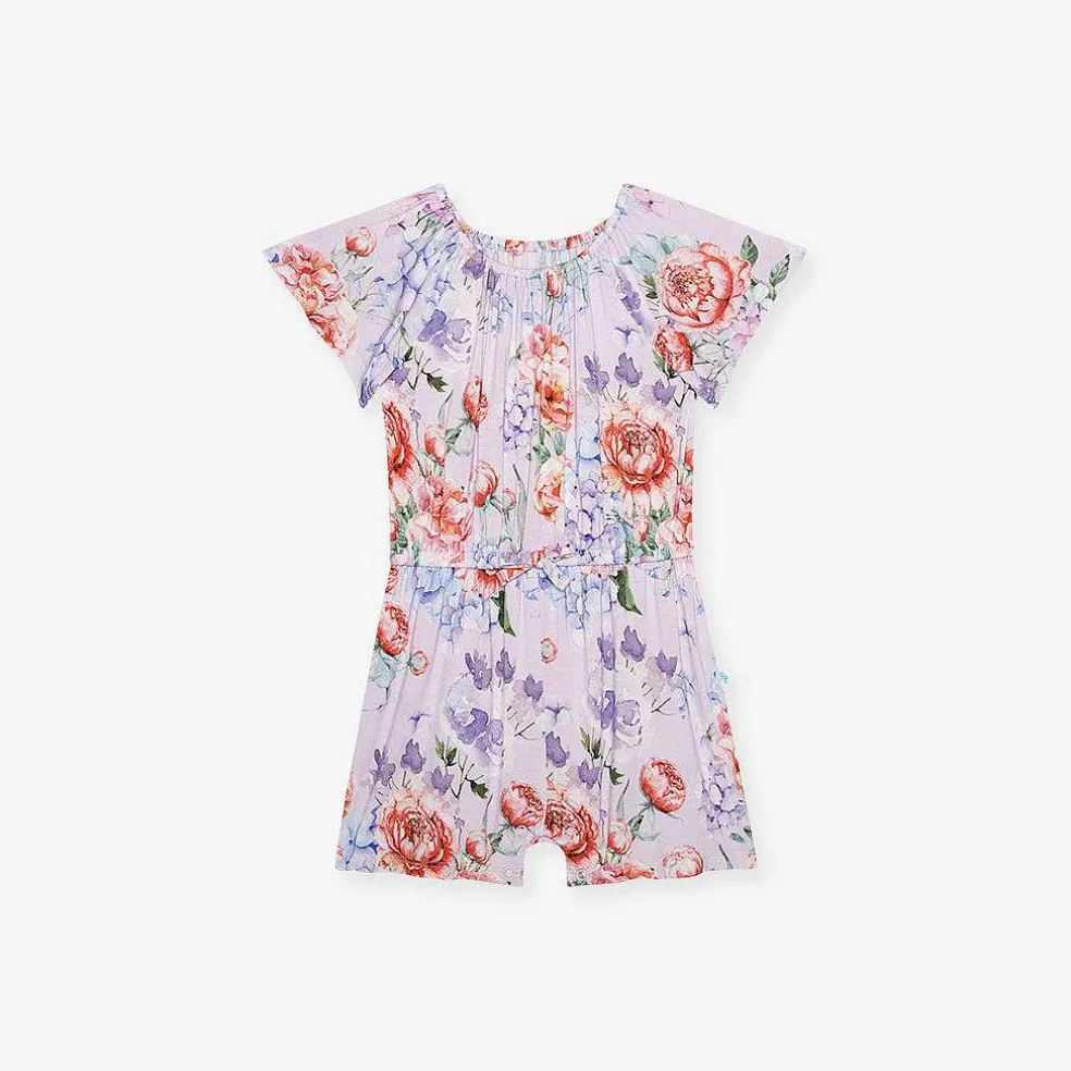 Posh Peanut Flutter Romper Discount
