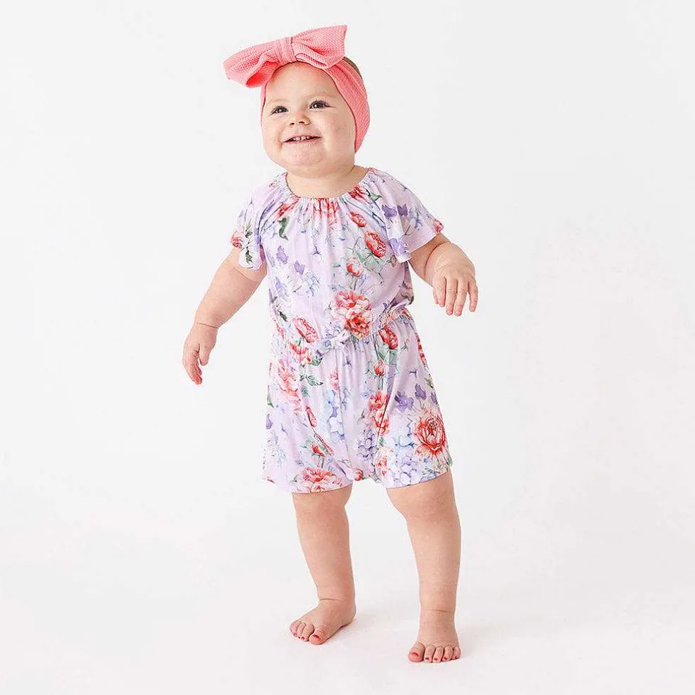 Posh Peanut Flutter Romper Discount
