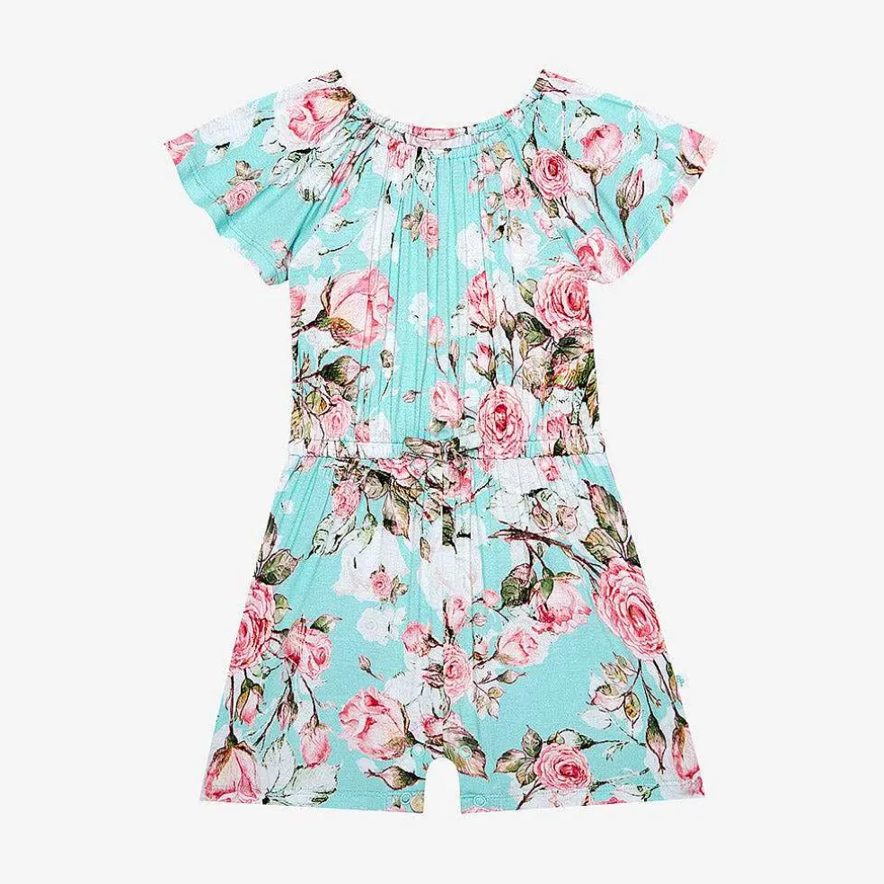 Posh Peanut Flutter Romper Fashion