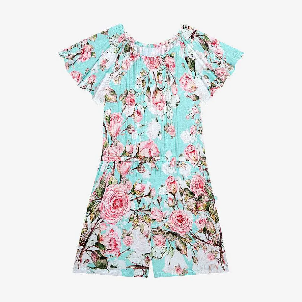 Posh Peanut Flutter Romper Fashion