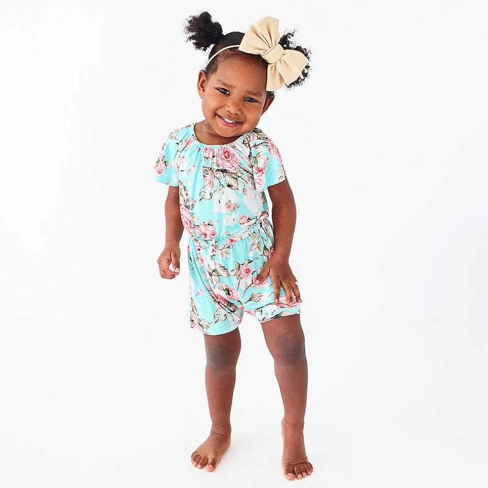 Posh Peanut Flutter Romper Fashion