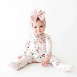 Posh Peanut Footie Ruffled Zippered One Piece Fashion
