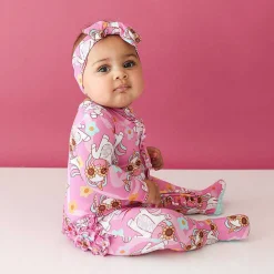 Posh Peanut Footie Ruffled Zippered One Piece Cheap