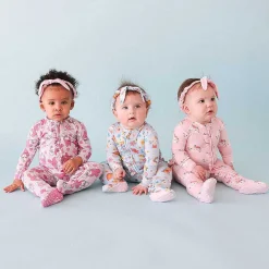 Posh Peanut Footie Ruffled Zippered One Piece Flash Sale