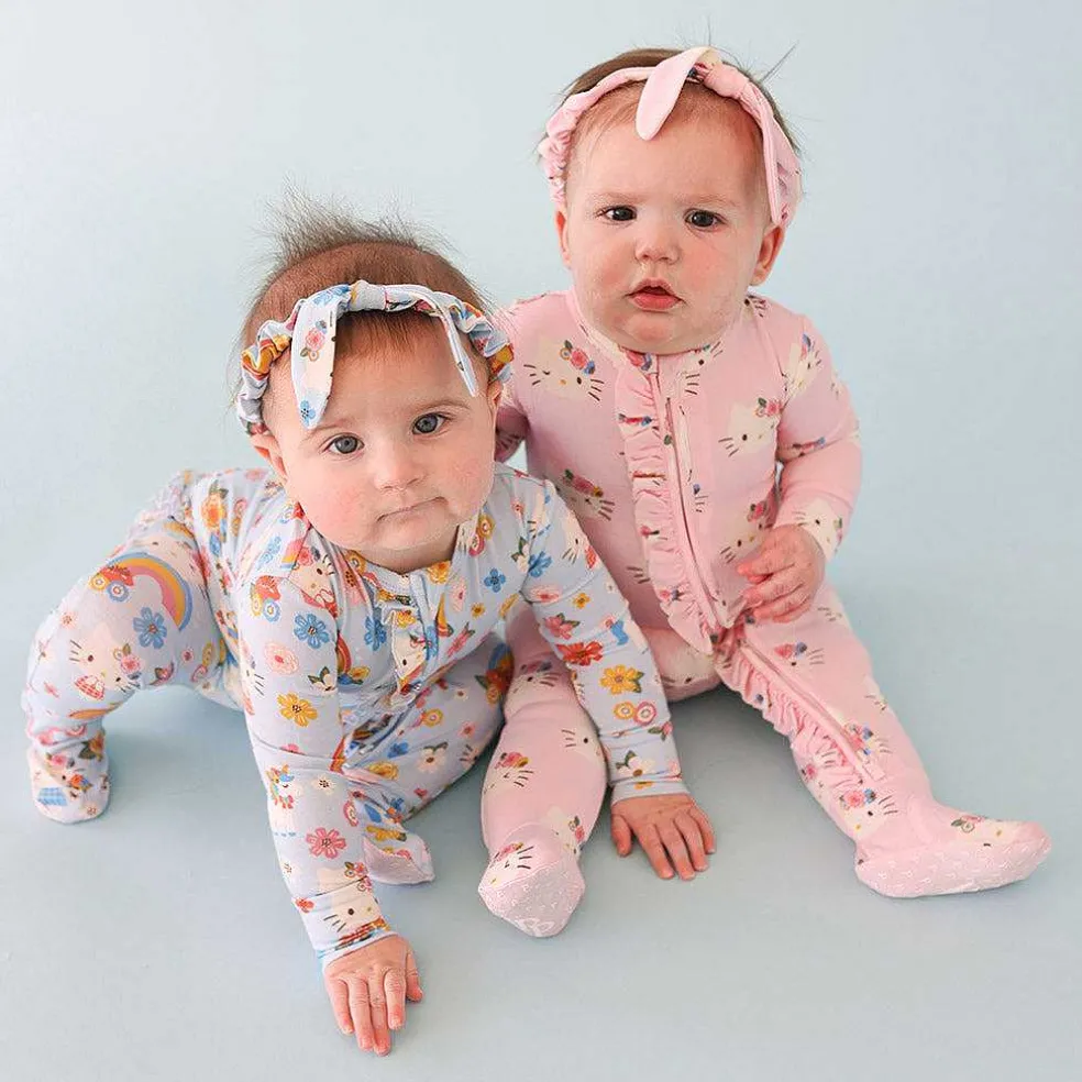 Posh Peanut Footie Ruffled Zippered One Piece Flash Sale