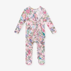 Posh Peanut Footie Ruffled Zippered One Piece Best