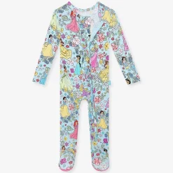 Posh Peanut Footie Ruffled Zippered One Piece Hot