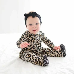 Posh Peanut Footie Ruffled Zippered One Piece Best