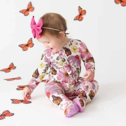 Posh Peanut Footie Ruffled Zippered One Piece Store