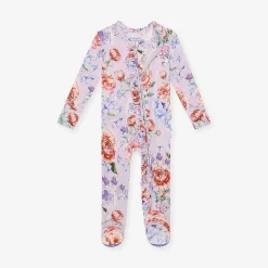 Posh Peanut Footie Ruffled Zippered One Piece Best
