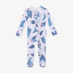 Posh Peanut Footie Ruffled Zippered One Piece Clearance