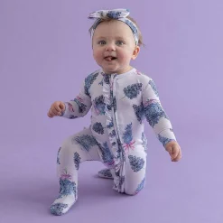 Posh Peanut Footie Ruffled Zippered One Piece Clearance