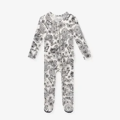 Posh Peanut Footie Ruffled Zippered One Piece Store