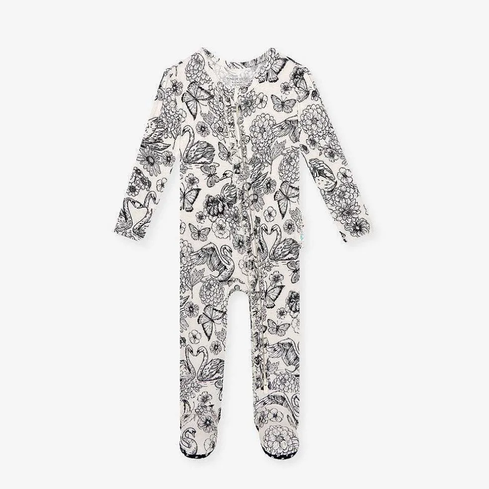 Posh Peanut Footie Ruffled Zippered One Piece Store