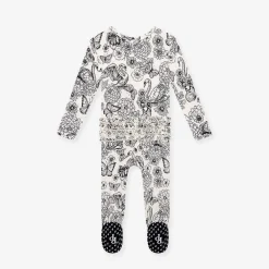 Posh Peanut Footie Ruffled Zippered One Piece Store