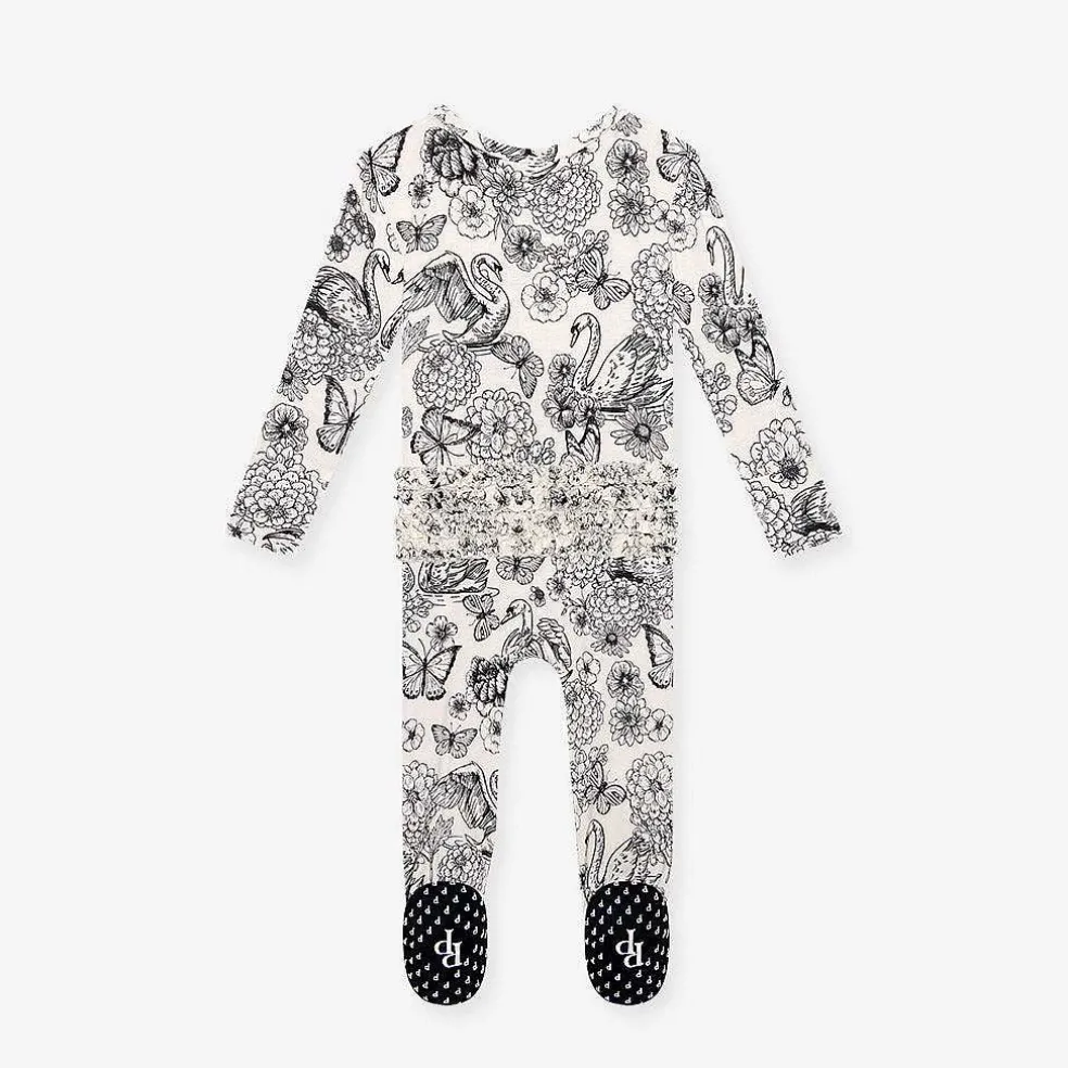 Posh Peanut Footie Ruffled Zippered One Piece Store