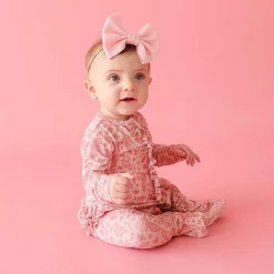 Posh Peanut Footie Ruffled Zippered One Piece Best