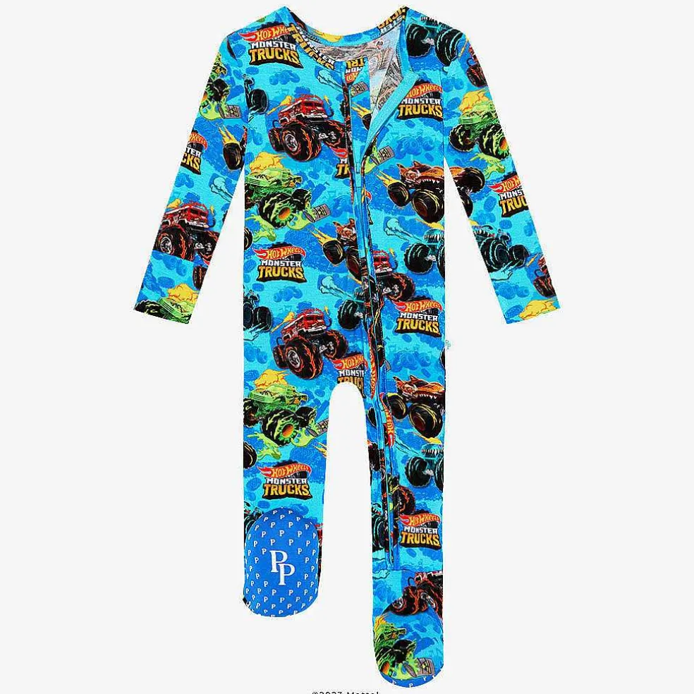 Posh Peanut Footie Zippered One Piece Best Sale