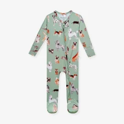 Posh Peanut Footie Zippered One Piece Flash Sale