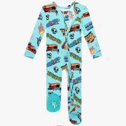 Posh Peanut Footie Zippered One Piece Online