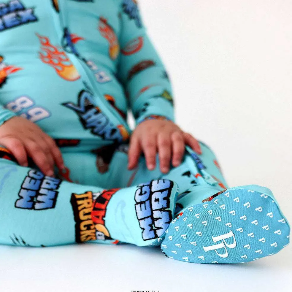Posh Peanut Footie Zippered One Piece Online
