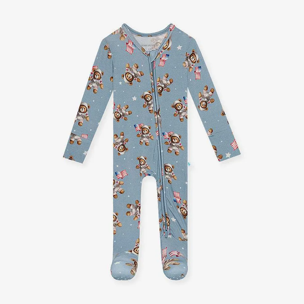 Posh Peanut Footie Zippered One Piece Store