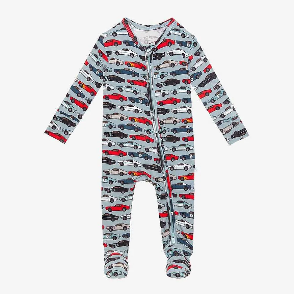 Posh Peanut Footie Zippered One Piece Sale