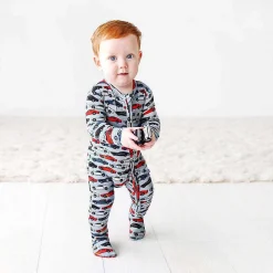 Posh Peanut Footie Zippered One Piece Sale