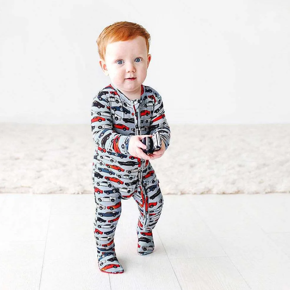 Posh Peanut Footie Zippered One Piece Sale