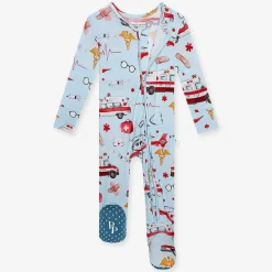 Posh Peanut Footie Zippered One Piece Shop