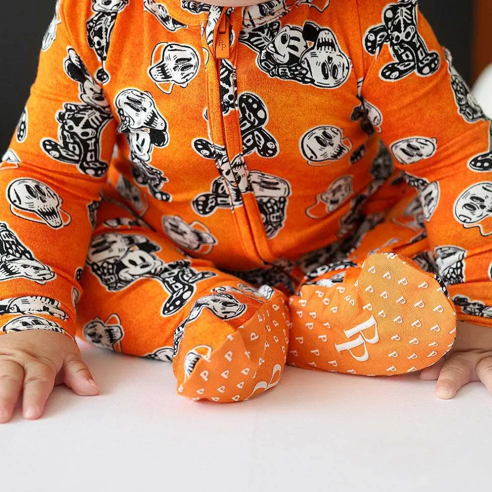 Posh Peanut Footie Zippered One Piece Online