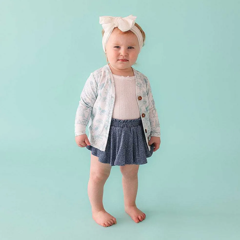 Posh Peanut French Terry Button Cardigan Store