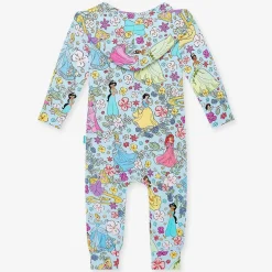 Posh Peanut French Terry Hooded Ruffle Romper Best