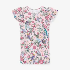Posh Peanut French Terry Ruffled Dress Sale
