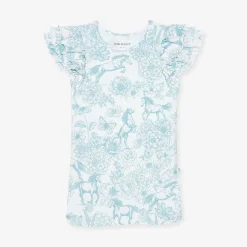 Posh Peanut French Terry Ruffled Dress Online