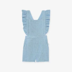Posh Peanut French Terry Short Overalls Online