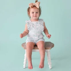 Posh Peanut French Terry Short Overalls Best