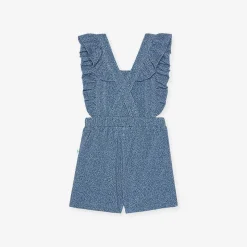 Posh Peanut French Terry Short Overalls Online