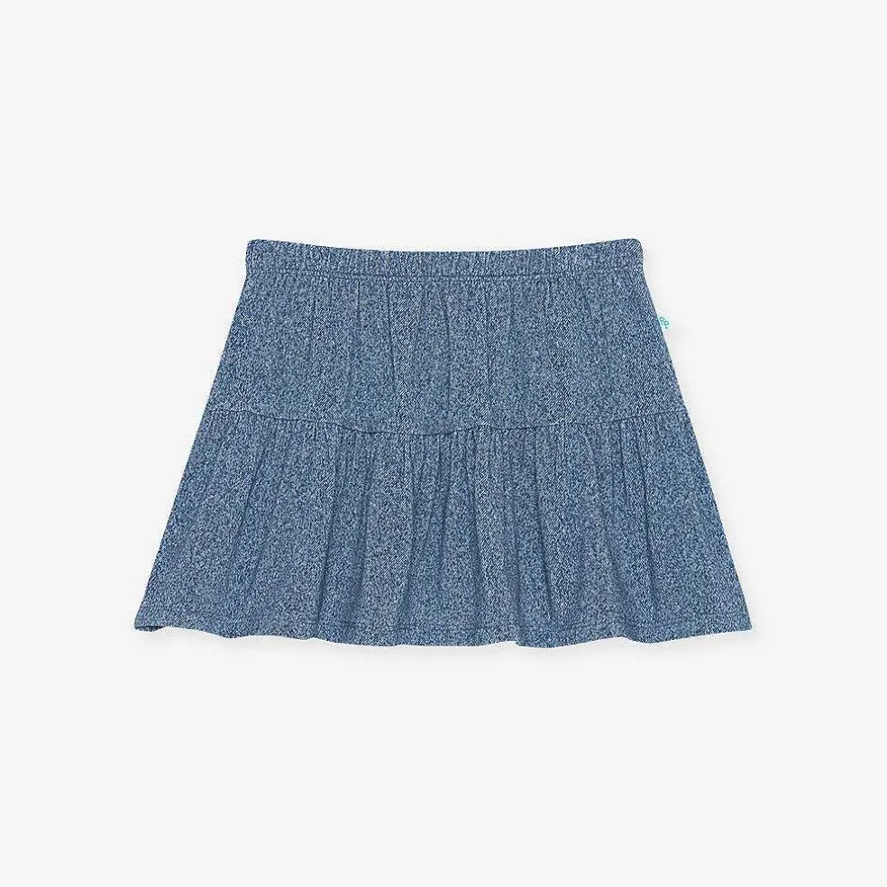 Posh Peanut French Terry Skater Skirt New