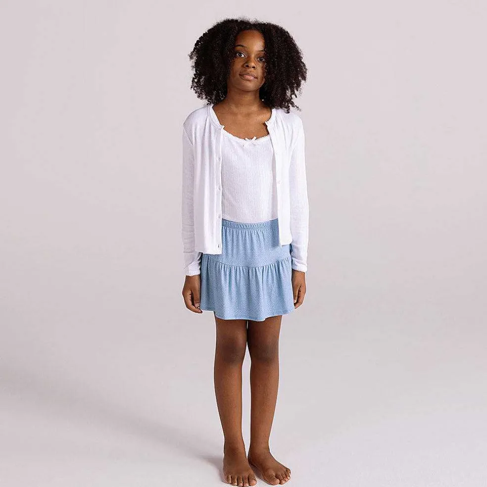 Posh Peanut French Terry Skater Skirt Store