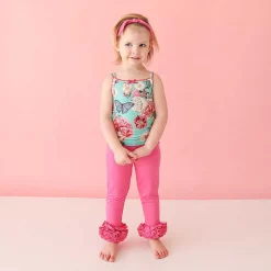 Posh Peanut Girls' Picot Cami Fashion