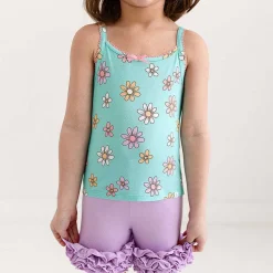 Posh Peanut Girls' Picot Cami Fashion